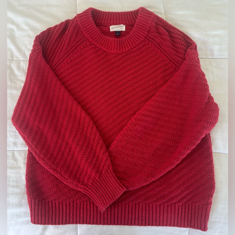 Target red sweater size XL